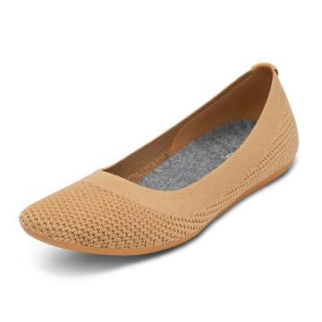 Dámské Baleríny Allbirds Tree Breezers Hnědé | CZ4668MA