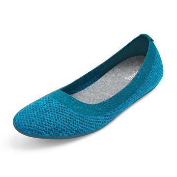 Dámské Baleríny Allbirds Tree Breezers Tyrkysové | CZ4665EX