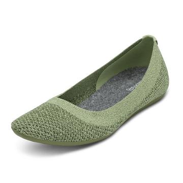 Dámské Baleríny Allbirds Tree Breezers Zelene | CZ4670HK
