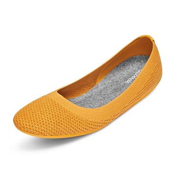Dámské Baleríny Allbirds Tree Breezers Žluté | CZ4667QZ