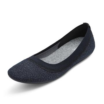 Dámské Baleríny Allbirds Vlna Breezers Béžový Černé | CZ4678GL