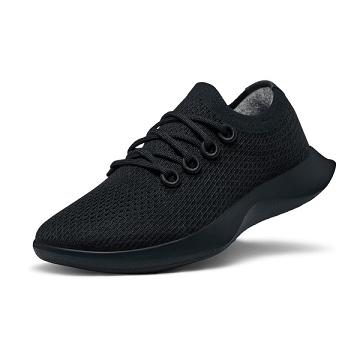 Dámské Běžecké Boty Allbirds Tree Dasher 1 Černé | CZ4590NB