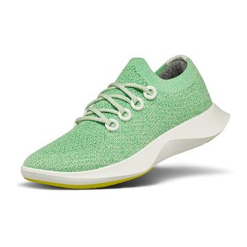 Dámské Běžecké Boty Allbirds Tree Dasher 1 Mátově Zelená Bílé | CZ4596LH