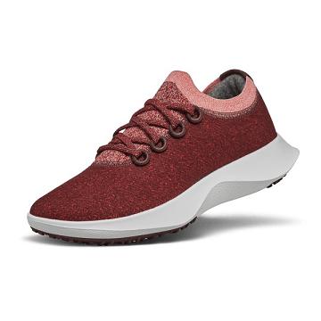 Dámské Běžecké Boty Allbirds Vlna Dasher Mizzles Červené | CZ4554PQ