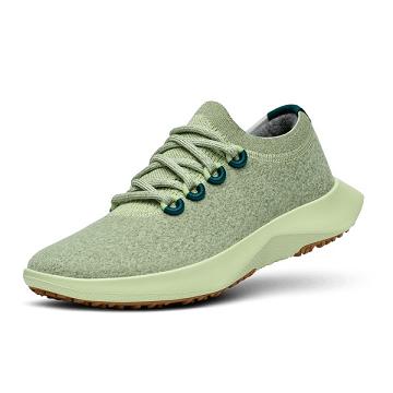 Dámské Běžecké Boty Allbirds Vlna Dasher Mizzles Zelene | CZ4561EX