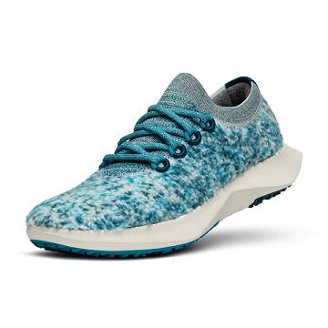 Dámské Běžecké Boty Allbirds Vlna Dasher Fluffs Tyrkysové | CZ4563QZ