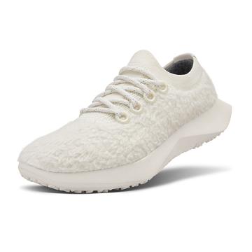 Dámské Běžecké Boty Allbirds Vlna Dasher Fluffs Bílé | CZ4565NB