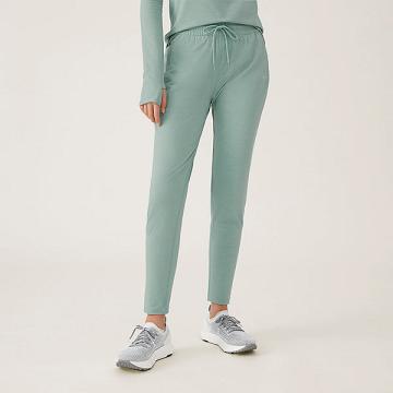 Dámské Kalhoty Allbirds Vlna Performance Zelene | CZ4760SO