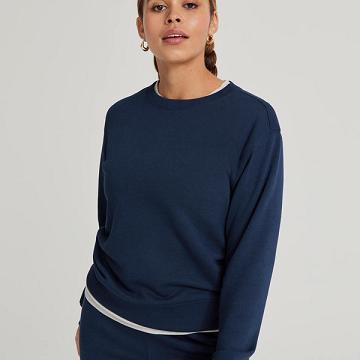 Dámské Košile Allbirds R&R Sweat Tmavě Blankyt | CZ4757GL