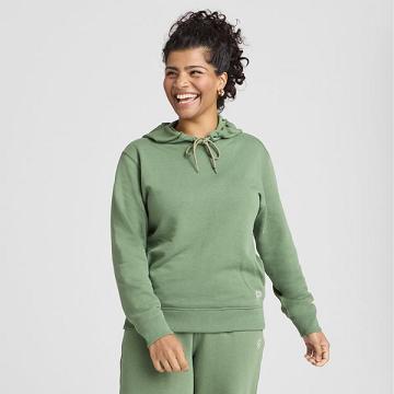 Dámské Mikiny S Kapucí Allbirds R&R Zelene | CZ4780PQ