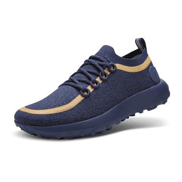 Dámské Nepromokavé Boty Allbirds Trailové Runner SWT Mizzles Tmavě Blankyt | CZ4694NB