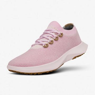 Dámské Nepromokavé Boty Allbirds Vlna Dasher Mizzles Růžové | CZ4708SO
