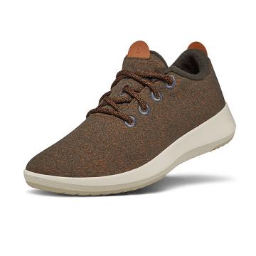 Dámské Nepromokavé Boty Allbirds Vlna Mizzles Hnědé | CZ4714YU