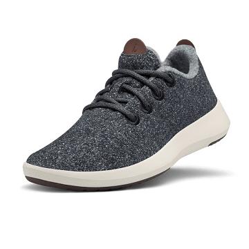 Dámské Nepromokavé Boty Allbirds Vlna Mizzles Šedé Bílé | CZ4720MA