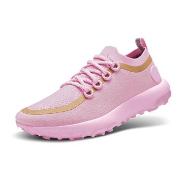 Dámské Turistické Boty Allbirds Trailové Runner SWT Mizzles Růžové | CZ4637RW