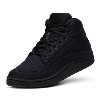 Dámské Vysoké Allbirds Platene Pacer Mids Černé | CZ4646XF