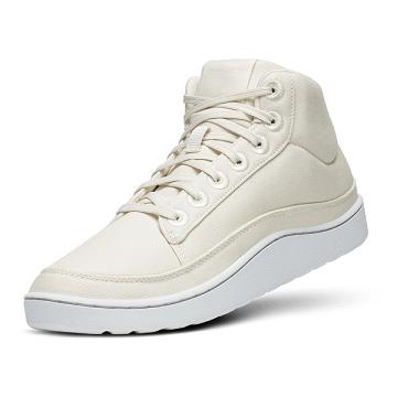 Dámské Vysoké Allbirds Platene Pacer Mids Béžový Bílé | CZ4647ZG