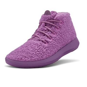 Dámské Vysoké Allbirds Vlna Runner-up Fluffs Fialové | CZ4649KI