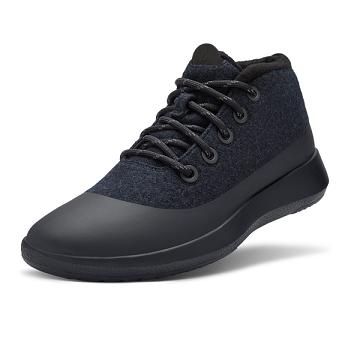 Dámské Vysoké Allbirds Vlna Runner-up Mizzle Plus Černé | CZ4652HK