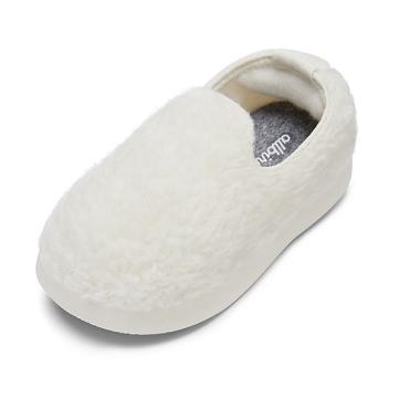 Dětské Boty Slip On Allbirds Smallbirds Vlna Loungers Béžový Bílé | CZ4870WY
