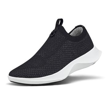 Pánské Boty Slip On Allbirds Tree Dasher Relay Černé | CZ5000GL