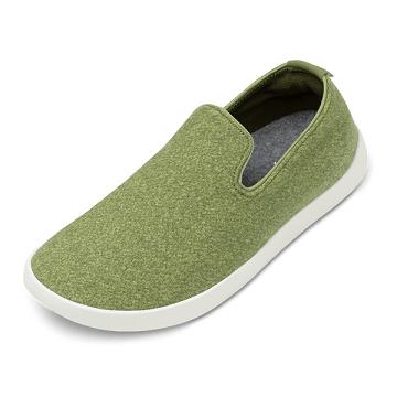 Pánské Boty Slip On Allbirds Vlna Loungers Olivy Zelené | CZ4971QZ