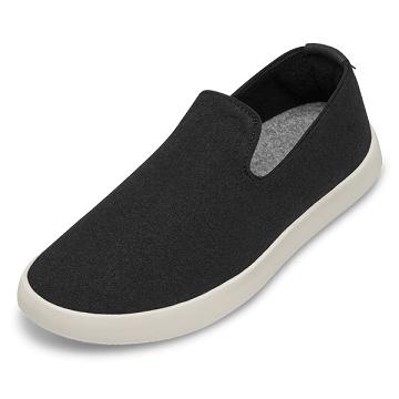 Pánské Boty Slip On Allbirds Vlna Loungers Béžový Černé | CZ4977DN