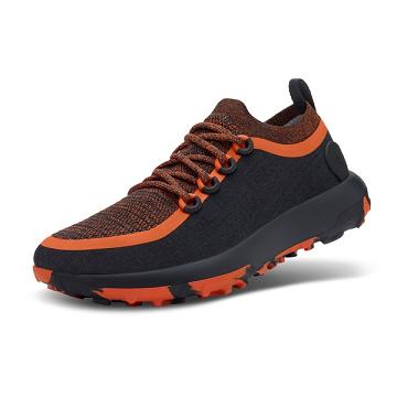 Pánské Běžecké Boty Allbirds Trailové Runner SWT Oranžové Černé | CZ5023NB