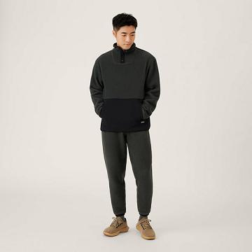 Pánské Kalhoty Allbirds Fluff Fleece Černé | CZ4316DN