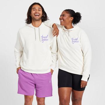 Pánské Mikiny S Kapucí Allbirds R&R Bílé | CZ4331BC