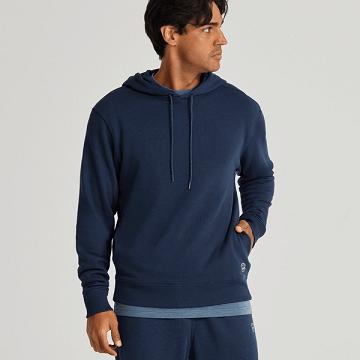 Pánské Mikiny S Kapucí Allbirds R&R Tmavě Blankyt | CZ4336LH