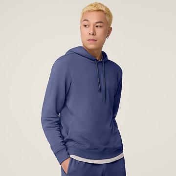 Pánské Mikiny S Kapucí Allbirds R&R Tmavě Blankyt | CZ4338JJ