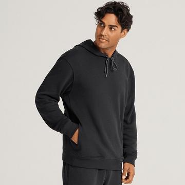 Pánské Mikiny S Kapucí Allbirds R&R Černé | CZ4334XF