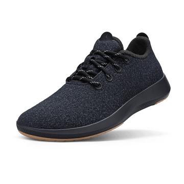 Pánské Tenisky Allbirds Vlna Mizzles Černé | CZ4929AP