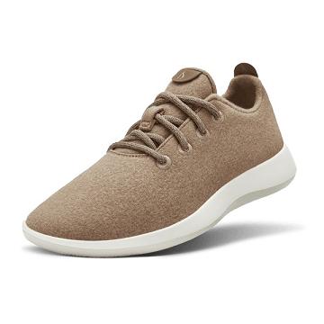 Pánské Tenisky Allbirds Vlna Runner Hnědé Bílé | CZ4941YU