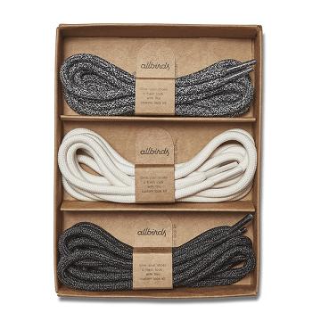 Pánské Tkanička Allbirds Runner Kit Šedé Bílé Černé | CZ4387ZG