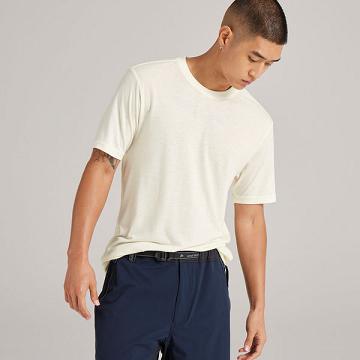 Pánské Tričko Allbirds Sea Bílé | CZ4285KI