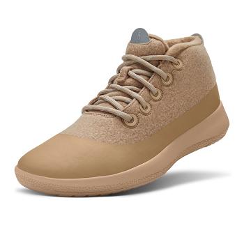 Pánské Vysoké Allbirds Vlna Runner-up Mizzle Plus Hnědé | CZ4225MA