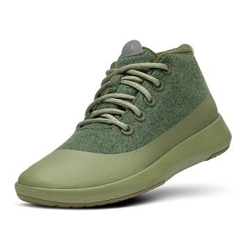 Pánské Vysoké Allbirds Vlna Runner-up Mizzle Plus Olivy Zelené | CZ4226NB