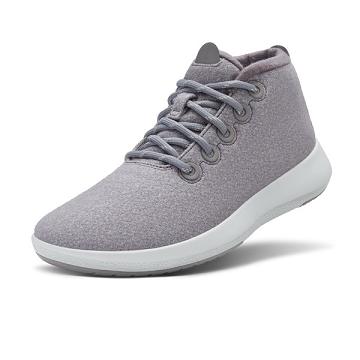 Pánské Vysoké Allbirds Vlna Runner-up Mizzles Šedé | CZ4227BC