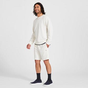 Pánské Šortky Allbirds R&R Sweat Béžový Bílé | CZ4300RW